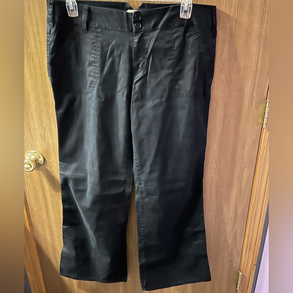 Womens BeBop Size 18 Black Flare Leg Pants